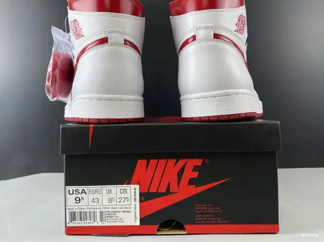 Cheap TB Jordan 1 Metallic Air (2017) 555088-103 Red Retro 0603